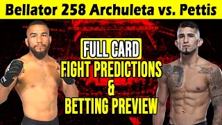 Bellator 258 Archuleta vs. Pettis Full Card Predictions & Betting Preview