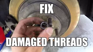 HOW TO : Repair damaged wheel studs