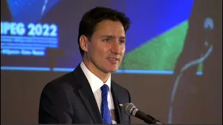 PM Justin Trudeau speaks at triennial gathering of Ukrainian Canadians – October 28, 2022