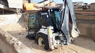 Hidromek 102B ile Tır ve Kamyon Nasıl Yüklenir - Backhoe Loader