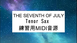 たなばた　Tenor Sax　練習用MIDI音源
