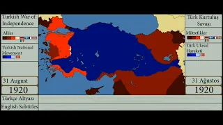 Turkish war of independenc-война за независимость турции