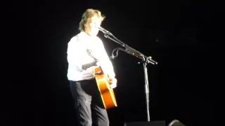 Paul McCartney - Yesterday HD @ Metlife Stadium, NJ August 7, 2016