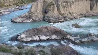Алтай, Река Чуя. Порог "Турбинный". вода чистая пошла уже