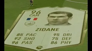 PRIME ZIDANE FIFA 20 REVIEW! 96 ZIDANE PLAYER REVIEW!