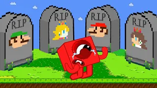 R.I.P Mario, Peach, Luigi, Daisy | Numberblocks Sad Story, Please Come Back | Game Animation