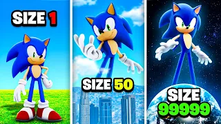 Growing TALLEST SONIC In GTA 5!