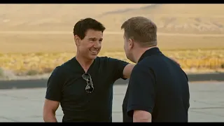 Tom Cruise takes James Corden on a flight TopG2 style
