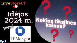 Geriausios JAV akcijos | Investuoti | Tikslinės kainos | JP Morgan Chase | Analitika | Prognozės