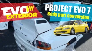 PROJECT EVO7 | BODY PART CONVERT EVO 7 FROM LANCER GLX (Exterior)