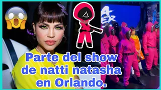 Parte del concierto de Natti natasha en orlando florida.🥳