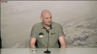 Pressekonferenz mit Astronaut Alexander Gerst