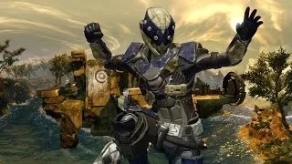 Destiny Crucible Gameplay: Venus - Shores of Time - Titan Domination - IGN First