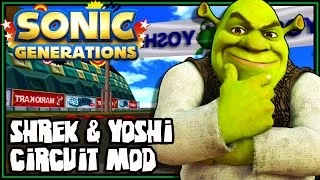 Sonic Generations PC - Shrek Character mod & Yoshi Circuit