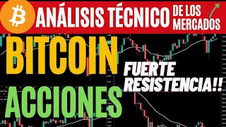 BITCOIN  EN ZONA IMPORTANTE Y ACCIONES AMERICANAS  ANÁLISIS TÉCNICO 6/30/21