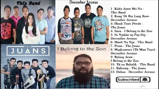 This Band, December Avenue, The Juans, I Belong to the Zoo Nonstop - OPM Songs