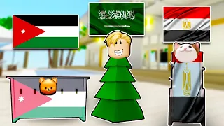 فيلم روبلوكس : شرطى حرامى ولكن تختبى فى لون علم الدوله ولو اتمسكت لازم عفوفه تعرف العلم من الالوان !