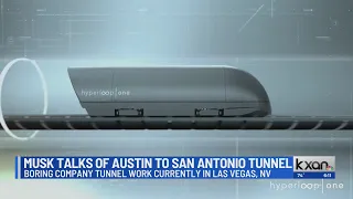 Elon Musk teases Hyperloop connecting Austin, San Antonio