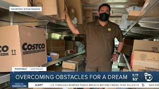 Young man overcomes life-altering crisis to reach dream of becoming UPS driver