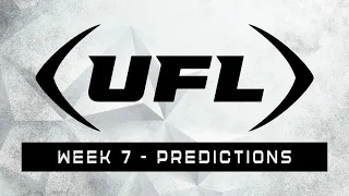 UFL - Week 7 Predictions | 2024