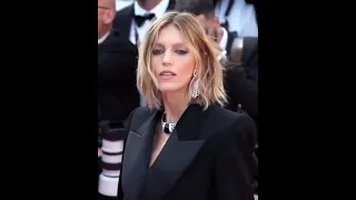 Anja Rubik in YSL at the Cannes film festival