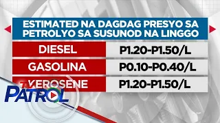 Oil price hike muling ipatutupad sa Martes, March 14 | TV Patrol