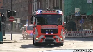 [Bullhorn] 2x HLF, C-Dienst, B-Dienst BF Frankfurt, RTW JUH BLW 2