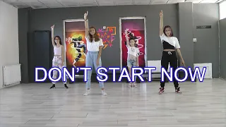 Dua Lipa - Don't Start Now easy kid dance / zumba choreography