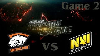 Virtus.Pro vs Na'Vi #2 (bo2) (Ru) | DreamLeague Season 3 (22.05.2015)