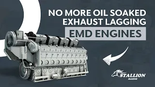 No more oil soaked exhaust lagging - EMD Engines