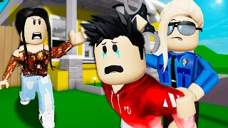 Mean Sister Had Him Arrested! (A Roblox Brookhaven RP Movie)