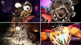 FNAF Security Breach - All Ruin Accurate Animatronics Jumpscares