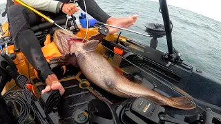 Hunting "Trophy" ROCKFISH off the Kayak in CALIFORNIA w/ Die Hard Fishing