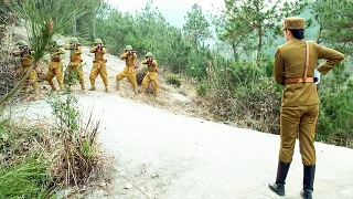 6個日軍士兵圍攻國軍女隊長，殊不知她會功夫！⚔️ 抗日