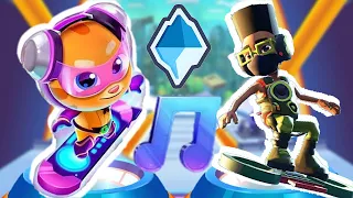 Talking Tom Hero Dash vs Subway surfers Iceland Gameplay Rockstar Ginger vs Super Runner Frash