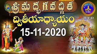 శ్రీమద్భగవద్గీత | SRIMADBHAGAVADGITA | TIRUMALA | 15-11-2020 | SVBC TTD