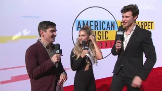 Shawn Mendes Red Carpet Interview - AMAs 2018