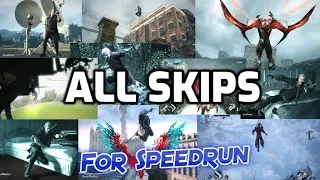 Devil May Cry 5 All 10 SKIPS & GLITCH UPDATED [FullGame Speedrun Coming Next Week]