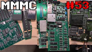 An Apple IIgs motherboard, a VIC-20 with missing parts, some unknown C64 carts and more!