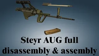 Steyr AUG: full disassembly & assembly