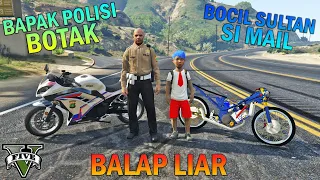 BOCAH SD BALAP LIAR LAWAN POLISI!! - GTA 5 SULTAN BOCIL