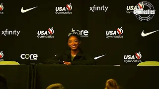 Simone Biles Interview | 2023 Xfinity U.S. Gymnastics Championships