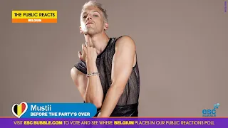 🇧🇪 Belgium – Mustii – Before The Party’s Over (The Public Reacts: Eurovision 2024)