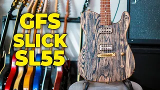 SOLID ASH & BRASS Tele for UNDER $300!