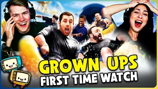 GROWN UPS (2010) Movie Reaction! | First Time Watch! | Adam Sandler | Kevin James | Chris Rock