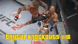 EA Sports UFC 2 - Best Brutal Knockouts Compilation #16