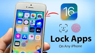 iOS16 - How to Lock Apps on iPhone with Face ID or Passcode!