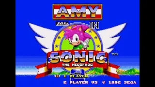 [Longplay] Genesis - Amy Rose in Sonic 2 - Hack of Sonic The Hedgehog