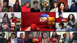 Super version | SML Movie: Jeffy Loses His Arms | REACTIONS MASHUP (Reaction Mashup Lover Reupload)