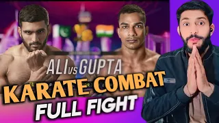 Reaction on Rizwan Ali vs Pawan Gupta| *Full Fight* | Karate Combat | Ahmed Reacts